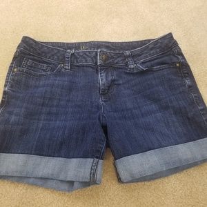 Womens LC Lauren Conrad Cuffed Denim Jean's Size 6